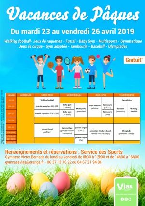 02 COM Vacances sportives Pâques
