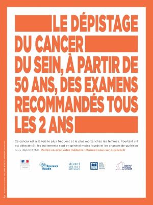 Affiche Cancer du sein 2018