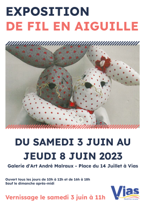 affiche fil en aiguille 23