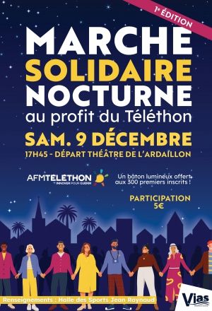 Affiche marche Telethon
