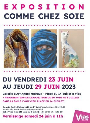 Comme chez Soie affiche 2023