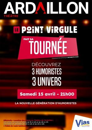 Le Point Virgule fait sa tournée 