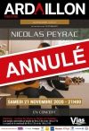 Nicolas peyrac annulé