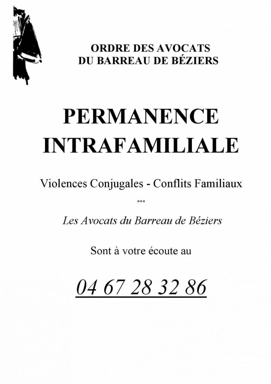 Permanences intrafamiliales