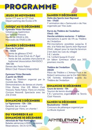 Programme téléthon