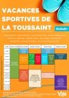 Programme Vacances Sportives Toussaint