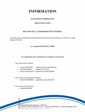 Réunion du 03 mai 2019