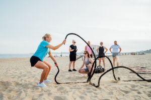 sport muscu plage 